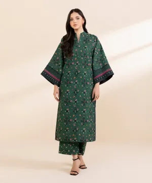 2 Piece - Printed Light Khaddar Suit