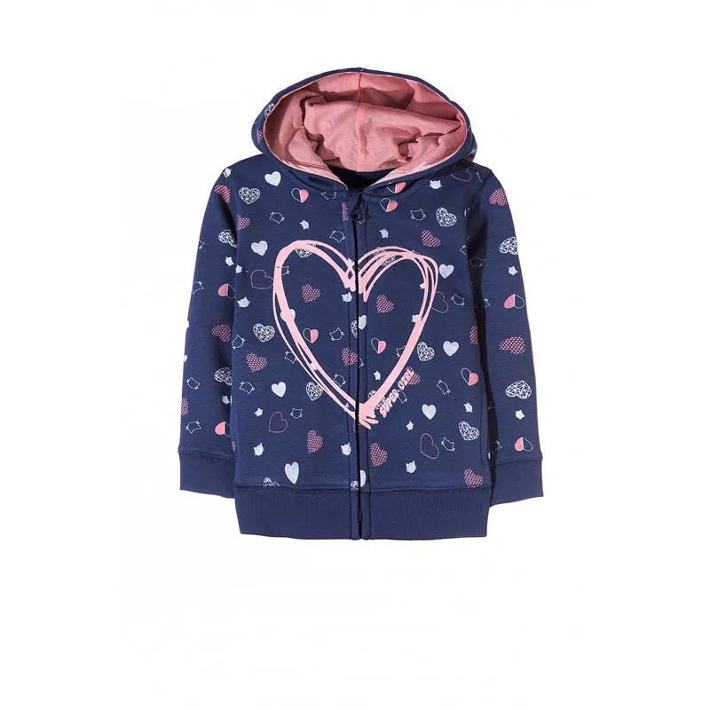 5.10.15 Blue Heart Hoodie 642