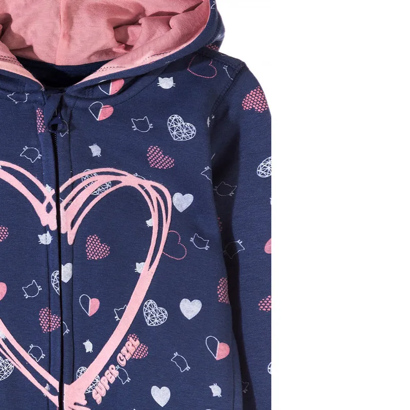 5.10.15 Blue Heart Hoodie 642