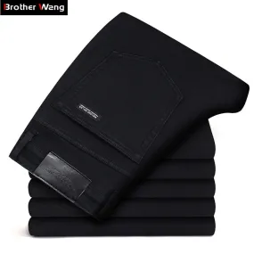 Brands Jeans Trousers New Black Elasticity Skinny Jeans