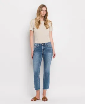 Five Steps To Heaven - Mid Rise Straight Crop Jeans Five Steps To Heaven - Mid Rise Straight Crop Jeans