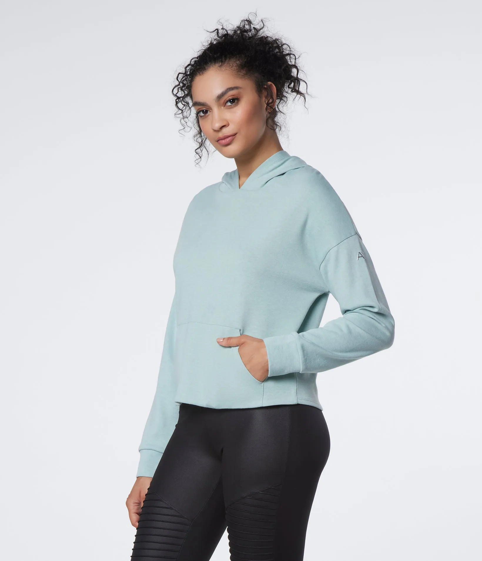 French Terry Boxy Hoodie