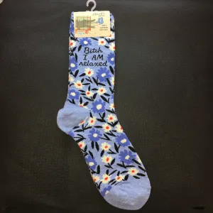 I am Relaxed Ladies Socks