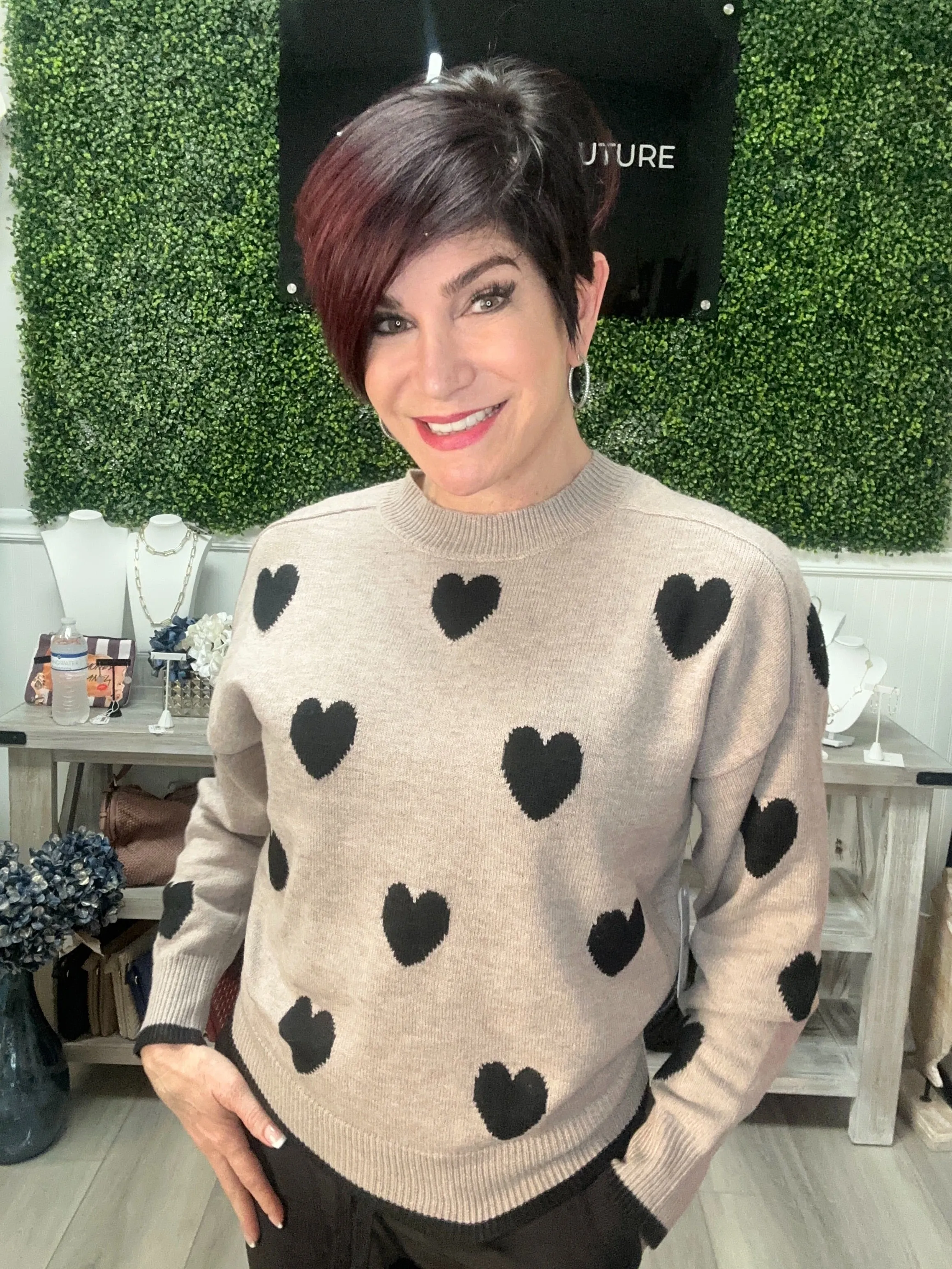 Latte Love Graphic Sweater