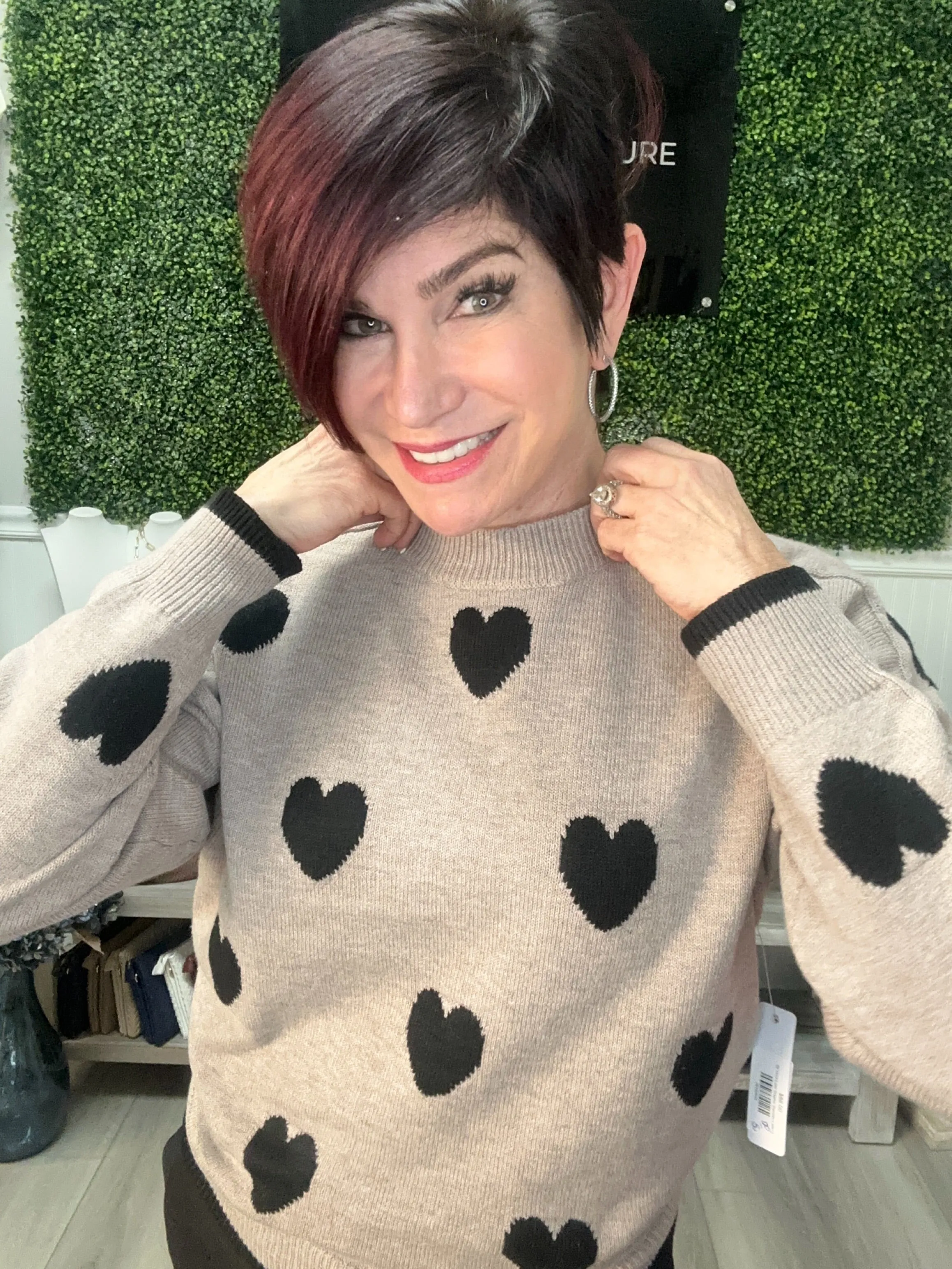 Latte Love Graphic Sweater