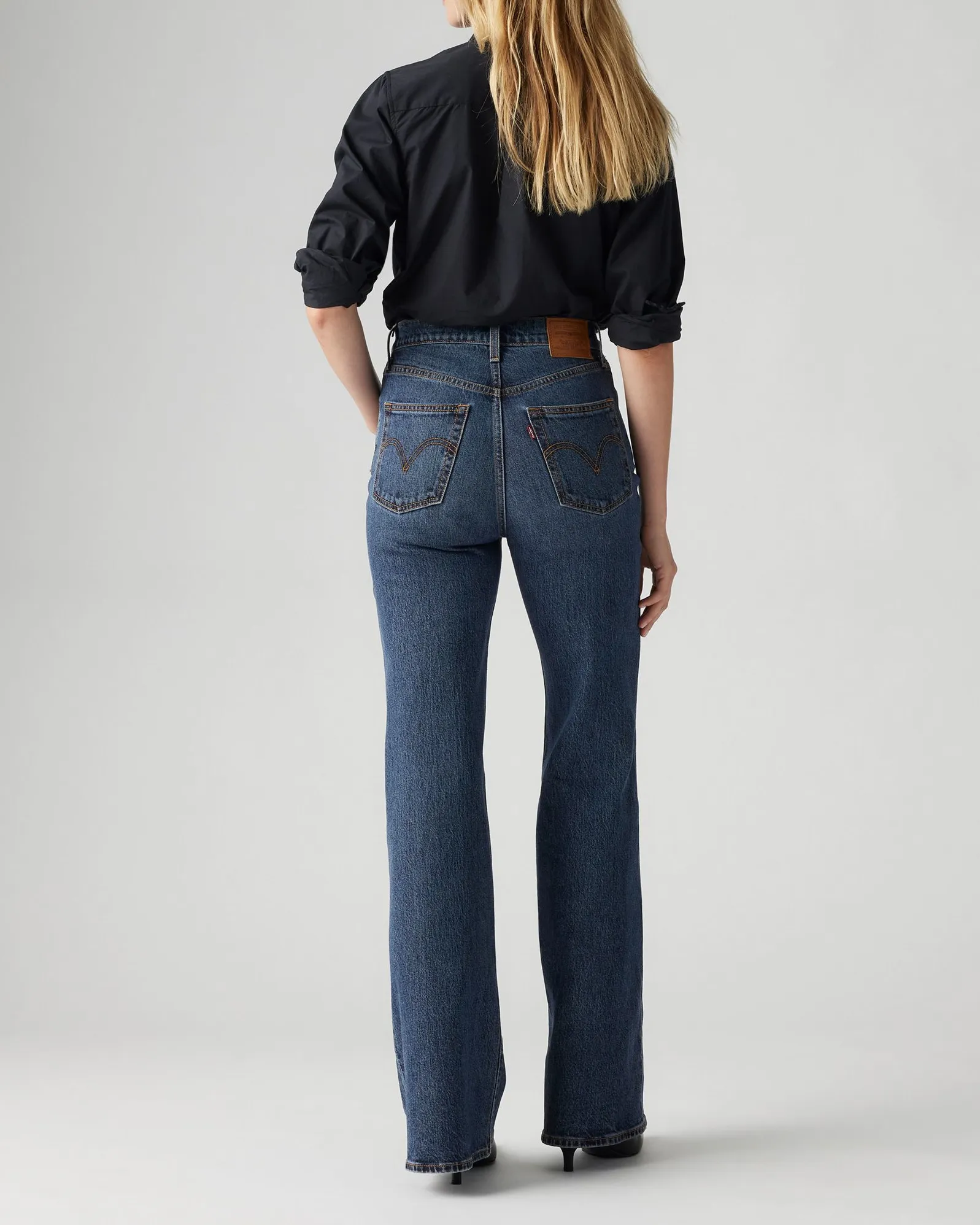 Levi's® Womens Ribcage Bells Flared Jeans - Romantic Story