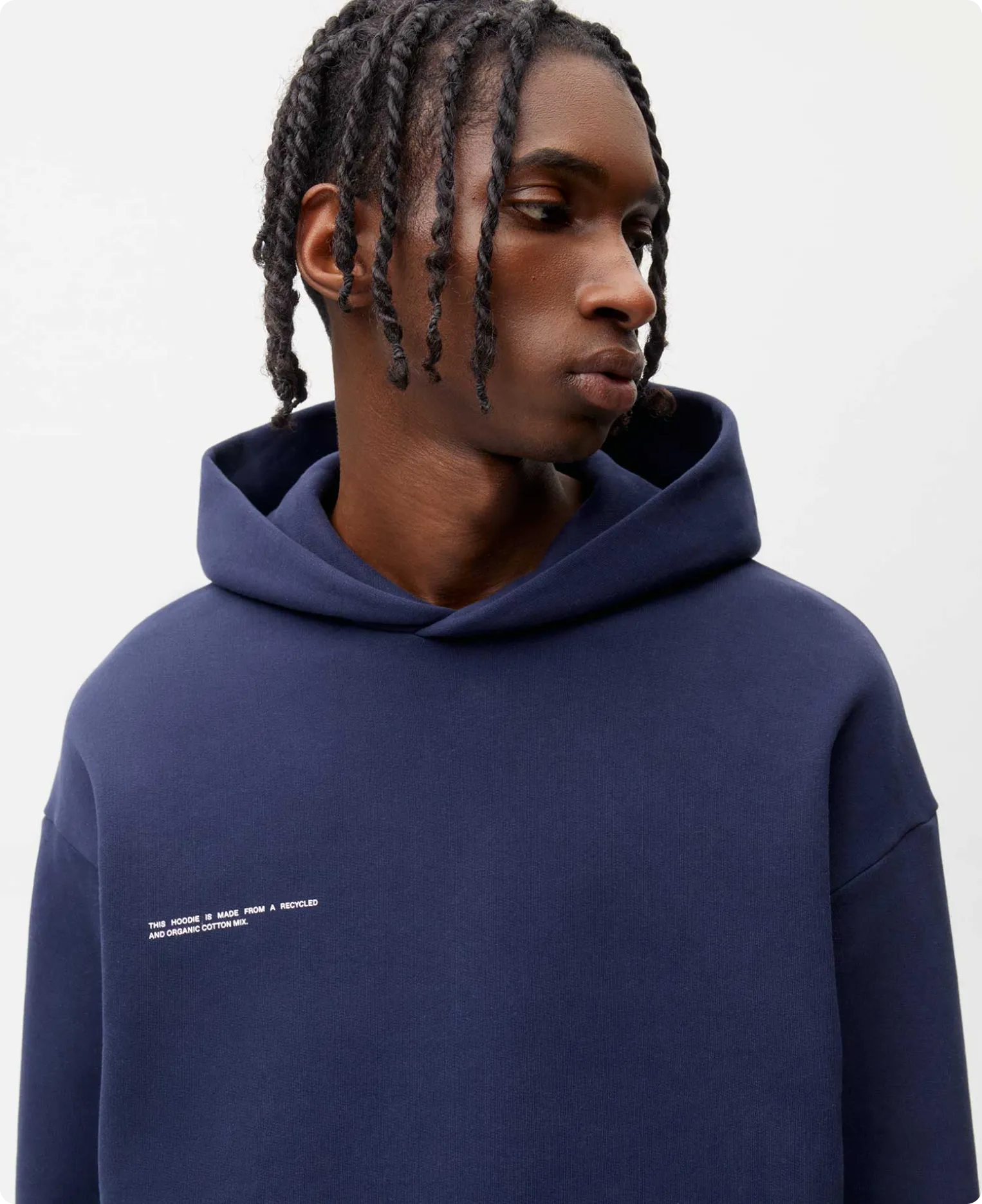Mens 365 Heavyweight Hoodie—navy blue