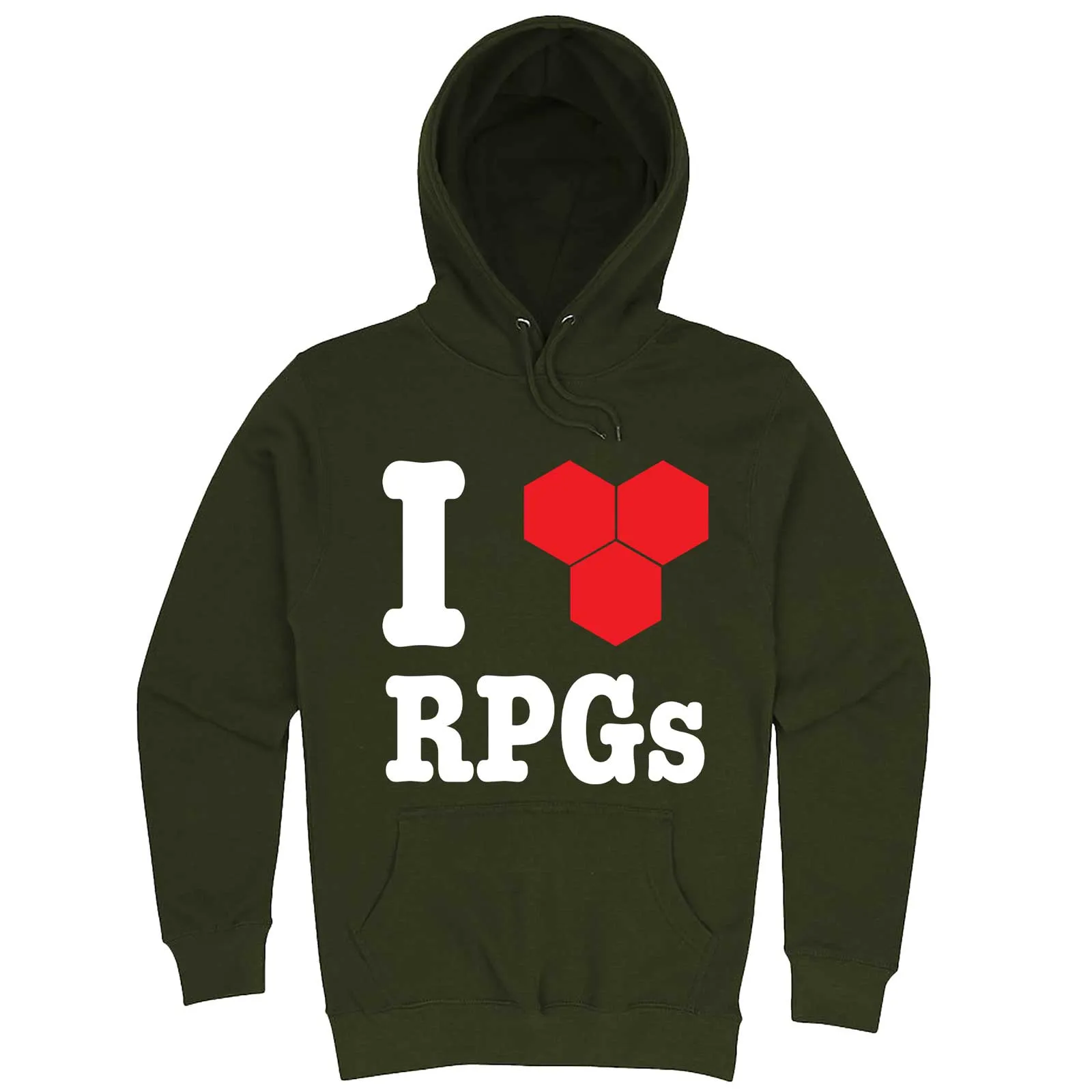 "I Love Role-Playing Games" hoodie