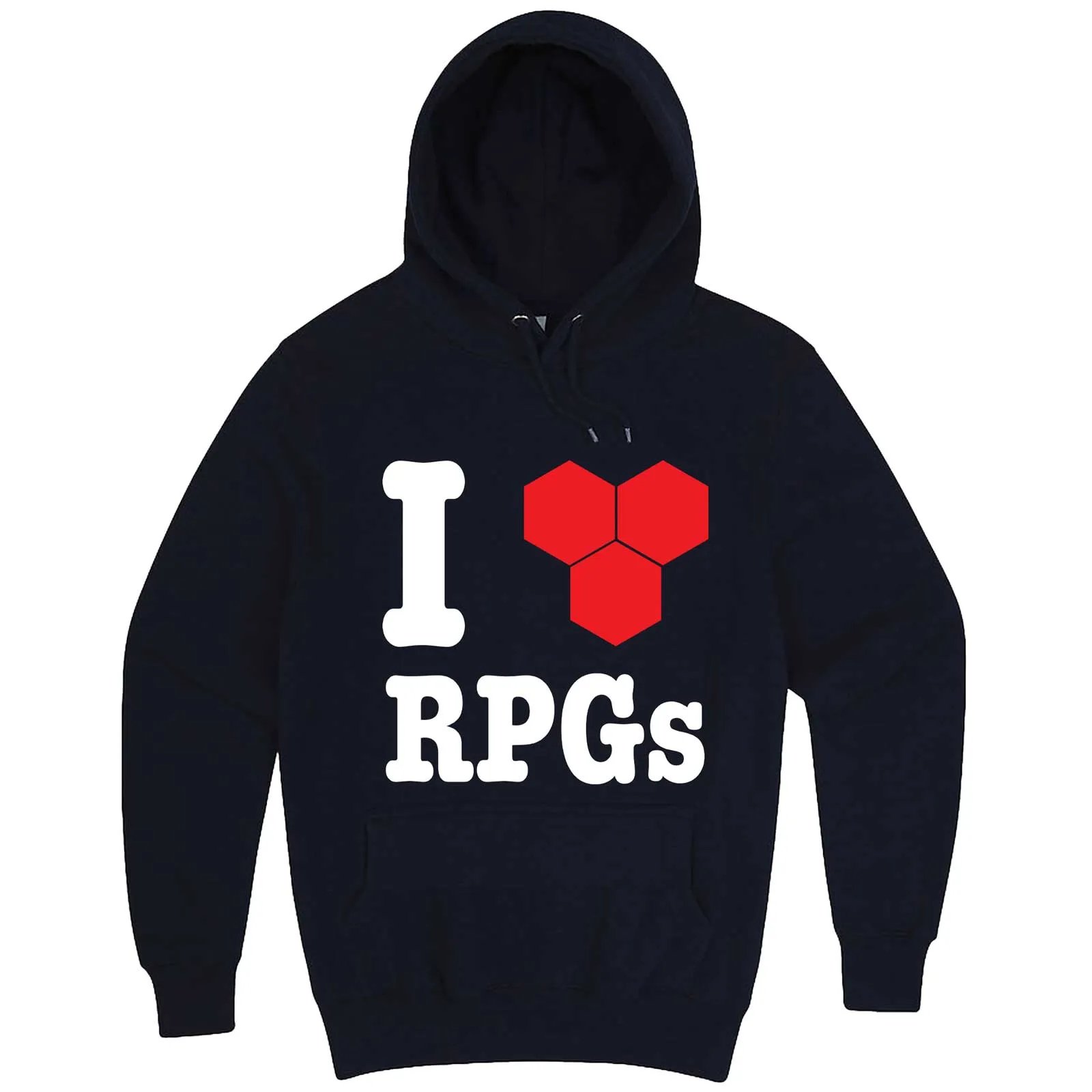 "I Love Role-Playing Games" hoodie