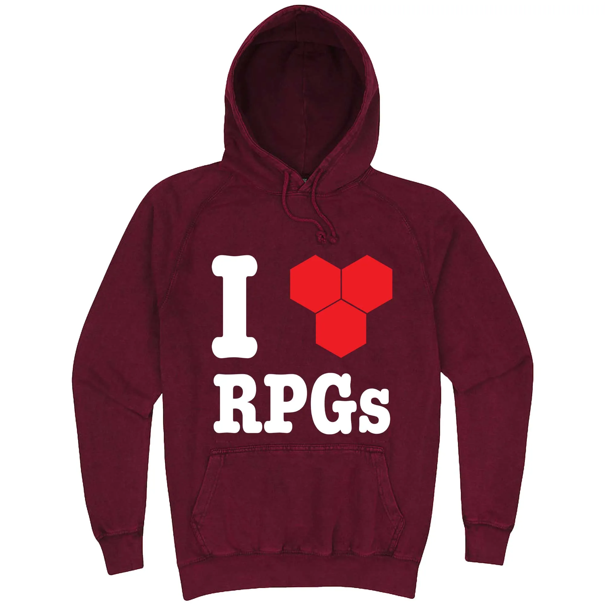 "I Love Role-Playing Games" hoodie