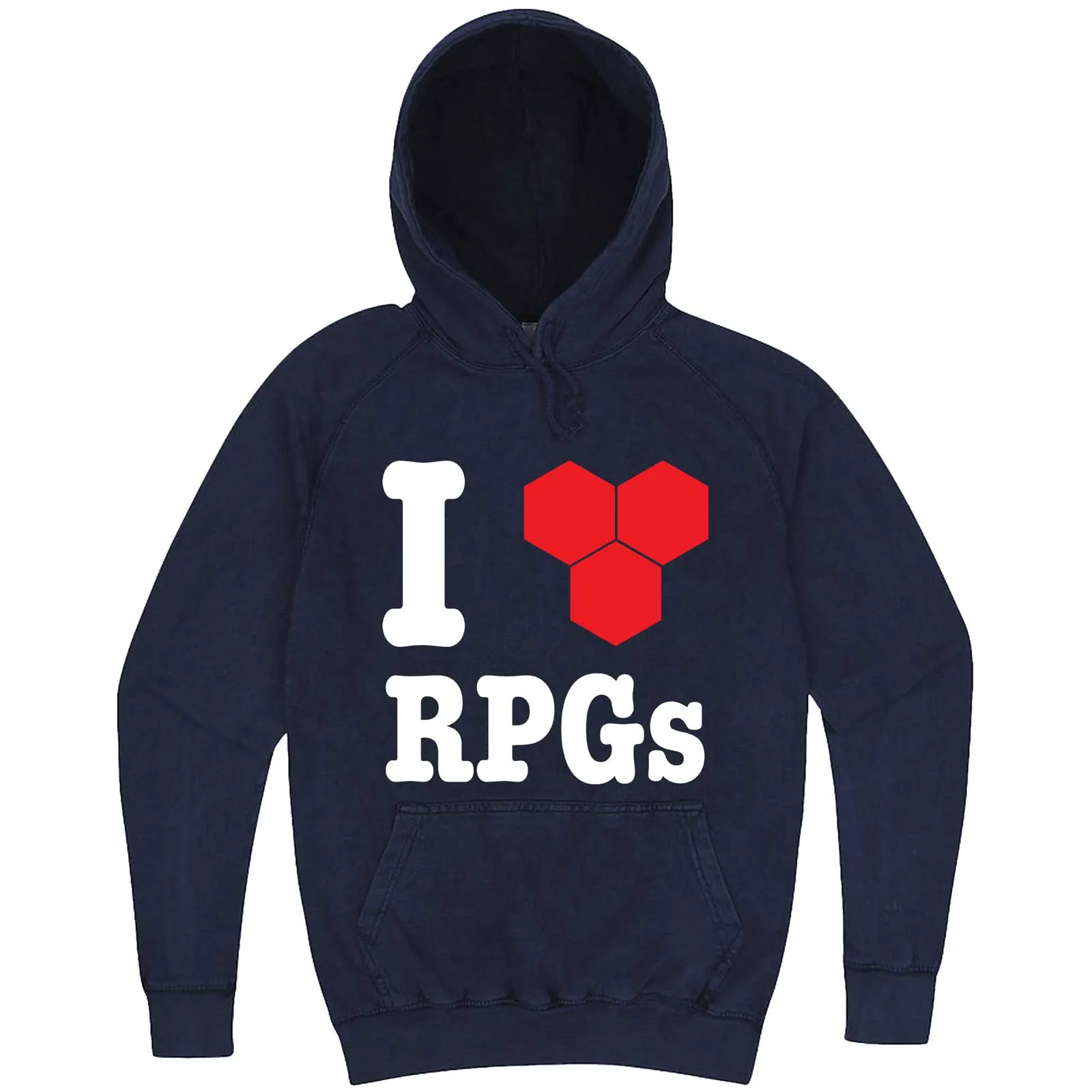"I Love Role-Playing Games" hoodie