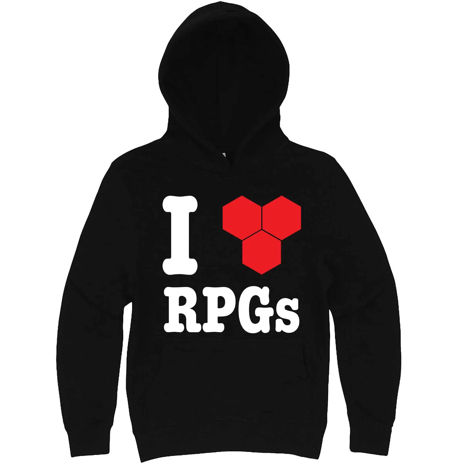 "I Love Role-Playing Games" hoodie