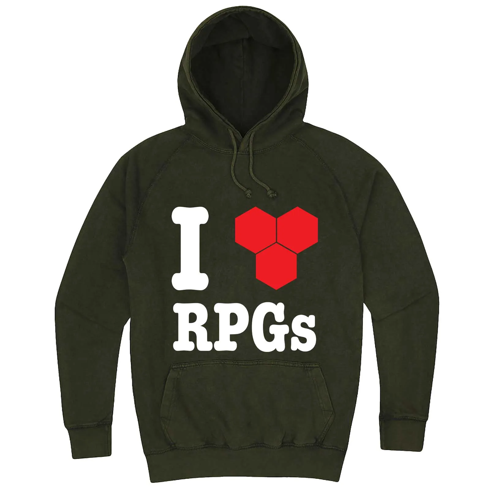 "I Love Role-Playing Games" hoodie